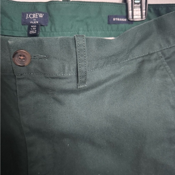 J. Crew Men's Dark Green Flex - Picture 3 of 3